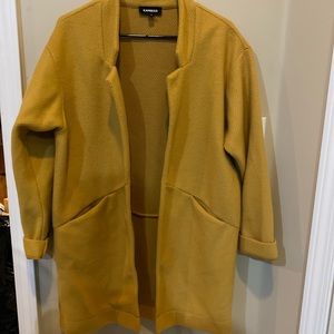 Mustard yellow coat